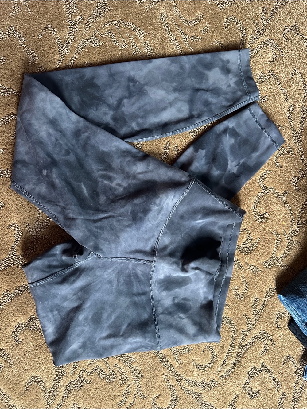 Tie-Dye High-Waist Leggings in Charcoal lululemon
